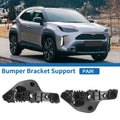 Front Bumper Retainer Bracket Pair for Toyota Yaris (2012–2019)