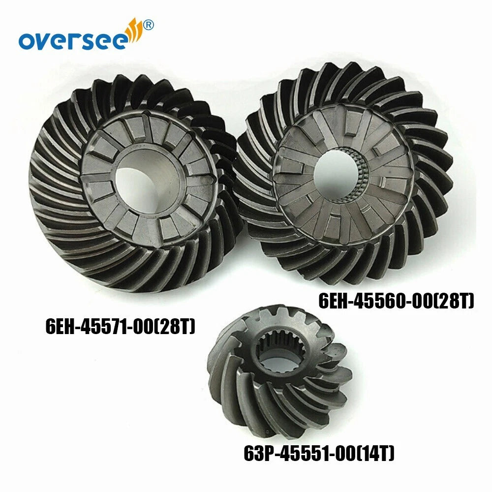 Gear Kit 6EH-45560-00 6EH-45571-00 63P-45551-00 for Yamaha Outboard (F150 F165)