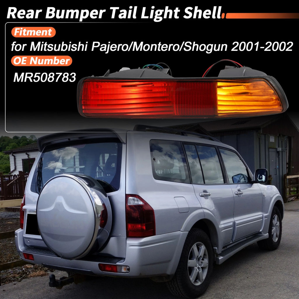 Rear Tail Light Shell Replacement for Mitsubishi Pajero Montero (2003–2009)