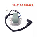Ignition Coil for Evinrude Johnson 15HP 35HP (18-5196, 0502880, 0581407)