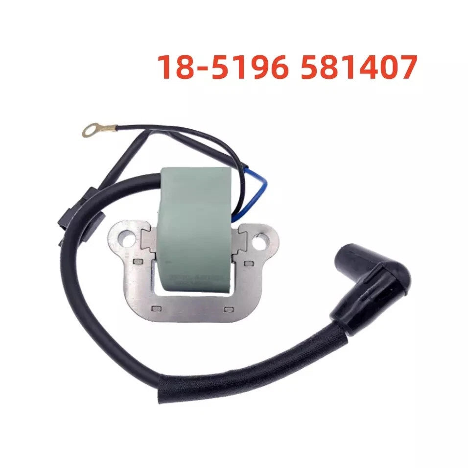 Ignition Coil for Evinrude Johnson 15HP 35HP (18-5196, 0502880, 0581407)