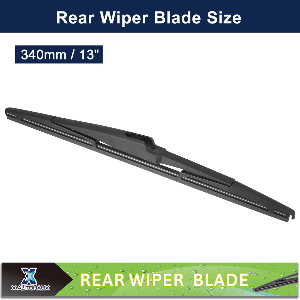 2pcs Rear Windshield Wiper Blade Replacement for Hyundai Grand Santa Fe (2013–2017)