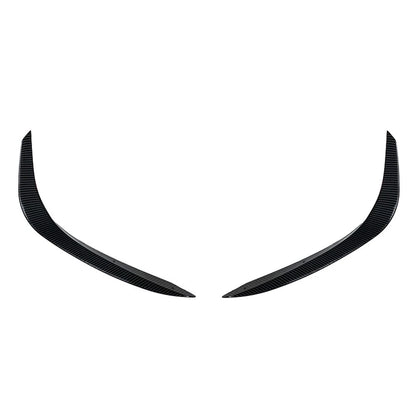 2X Front Bumper Under Lip Splitter Spoiler for Mercedes Benz C-Class W206