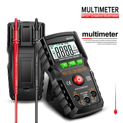 Digital Multimeter M107 4000 Counts with Backlit LCD (Auto Power Off)