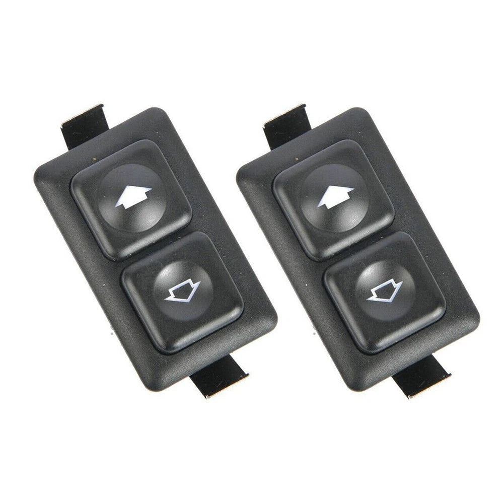 2Pcs Power Glass Switch Control for BMW E30 (1982–1994) 61311381205