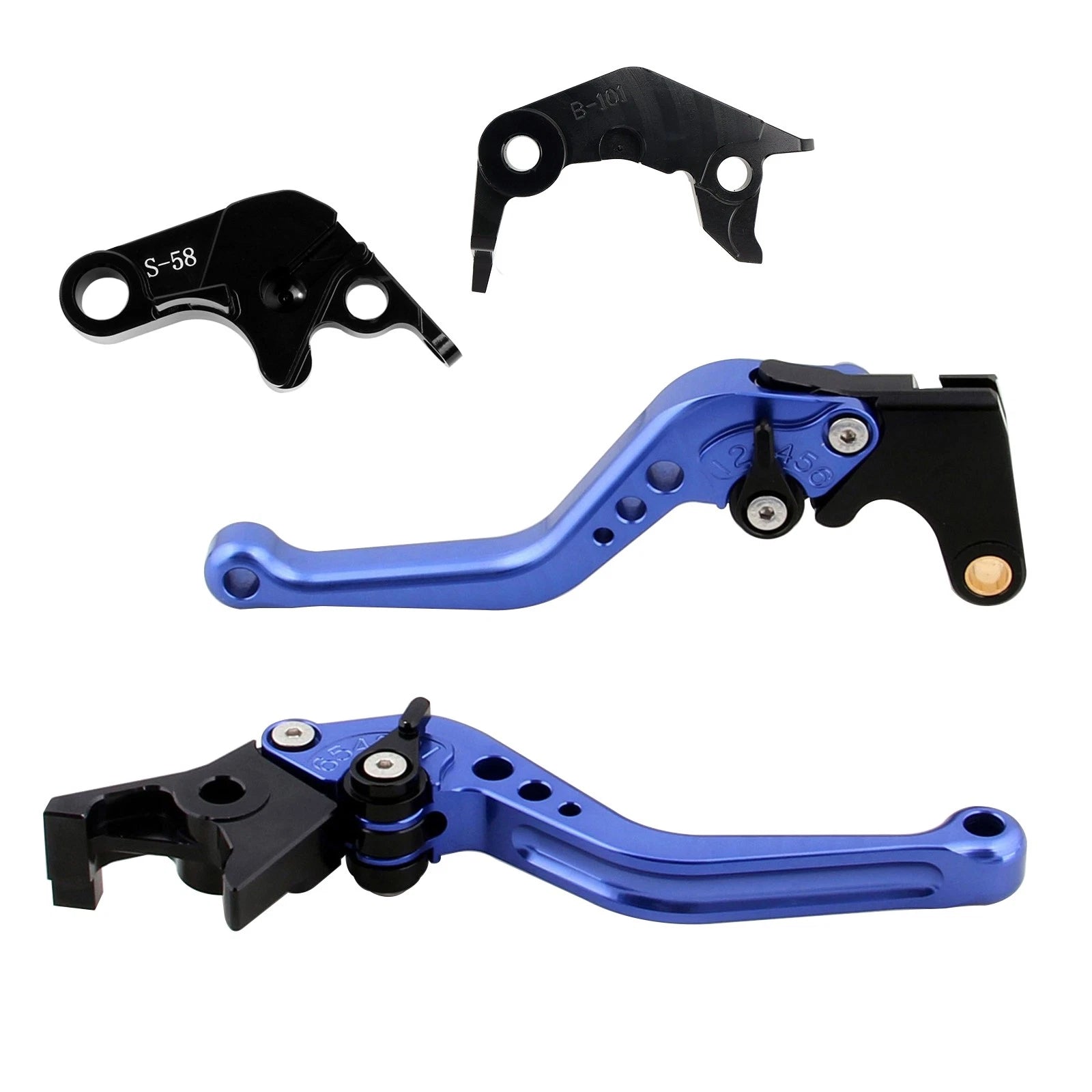 Short Clutch Brake Lever for Yamaha YZF R7 MT-10/SP FZ-10/SP (2022–2023)