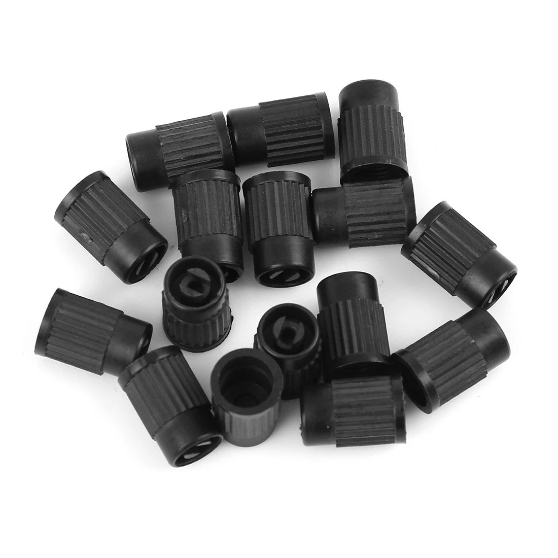 16pcs Universal Tire Valve Stem Caps Replacement for Motorcycle Bike Car