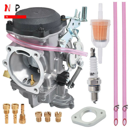 Carburetor w/ Intake Manifold for Harley Davidson Softail Touring (1988–2017)
