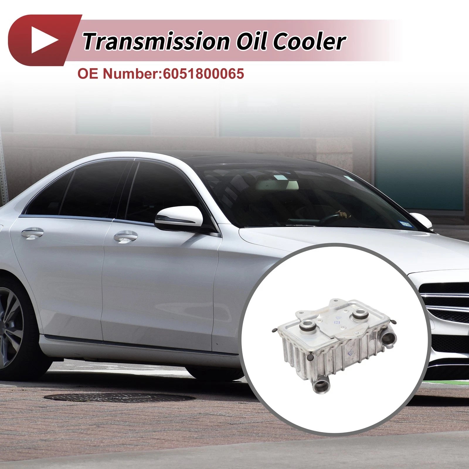 Engine Oil Cooler for Mercedes-Benz C-Class (1995–2001) Replacement Trans Cooler