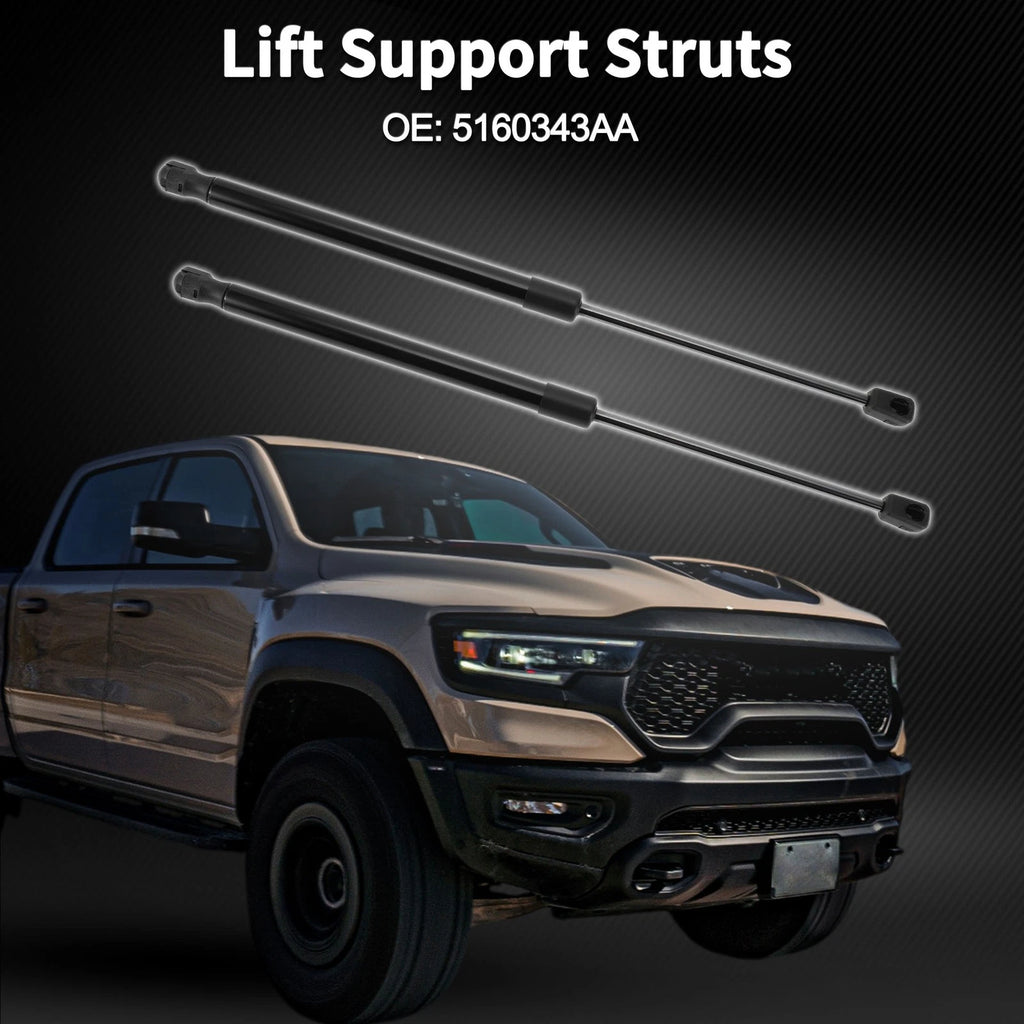 Front Hood Lift Supports Struts Replacement for Ram 1500 (2012–2018)