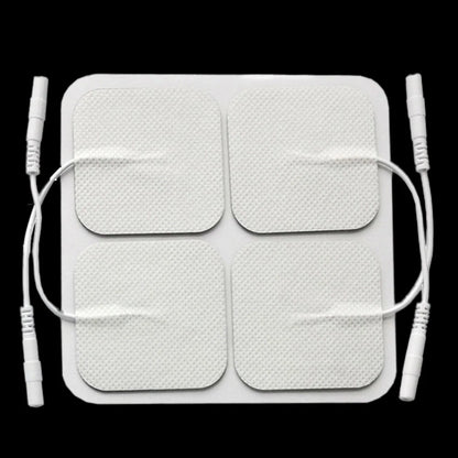 Set of 4 Electrode Pads for Tens Unit Electrical Massager Stimulator