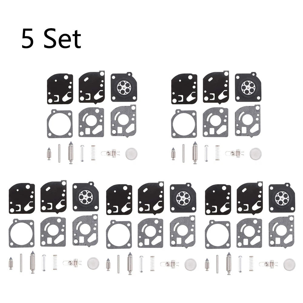 5X Carburetor Kit Repair for Zama RB-52, C1Q-P18, C1Q-P22, Echo PB-1000, PB-1010