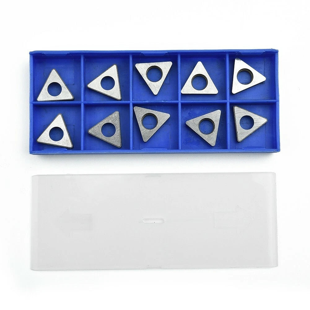 10Pcs Carbide Shim for TNMG1604 Insert Turning Tool Holder