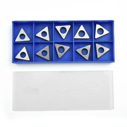 10Pcs Carbide Shim for TNMG1604 Insert Turning Tool Holder