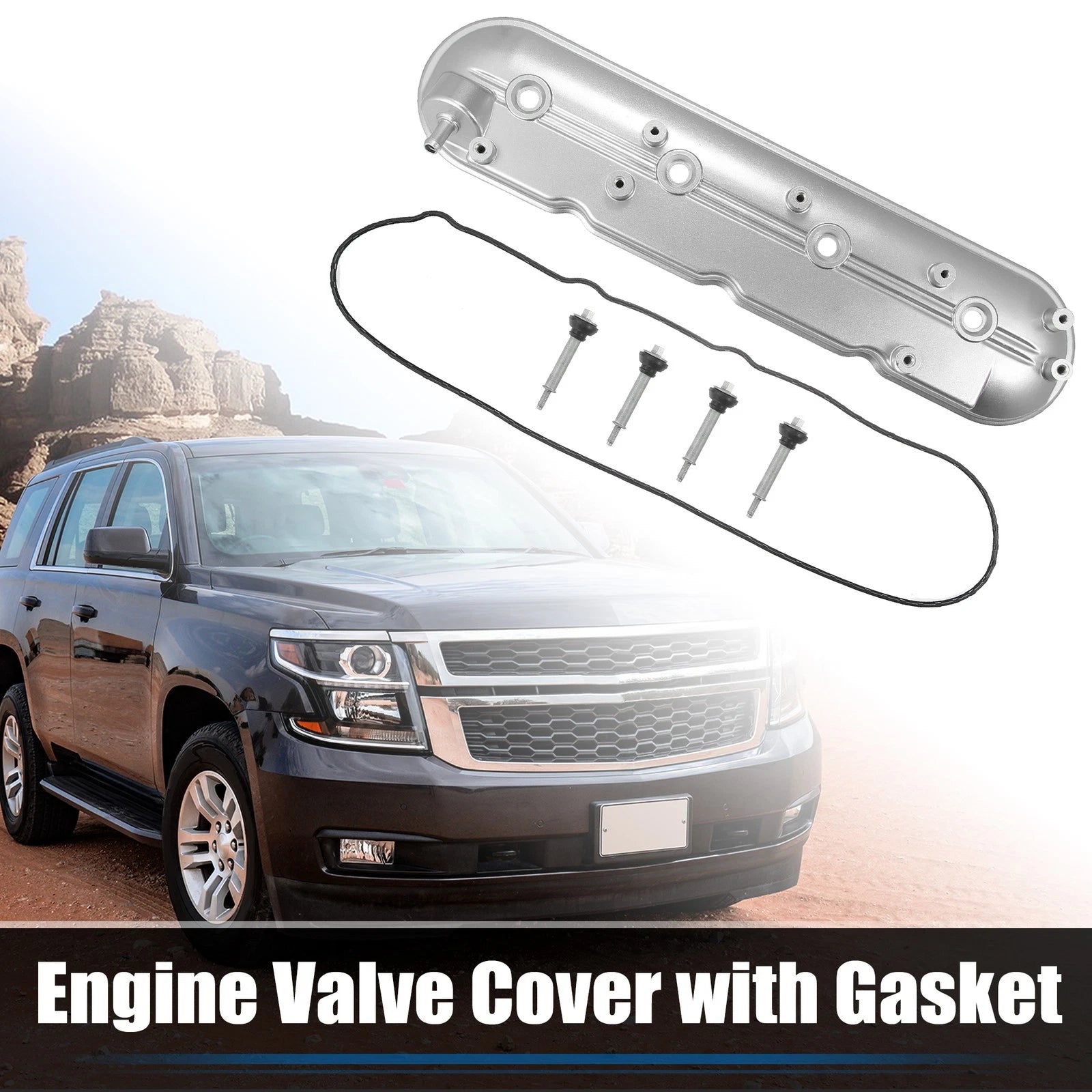 Driver Side Valve Cover Replacement for Chevy Silverado Tahoe GMC Sierra (2007–2013)