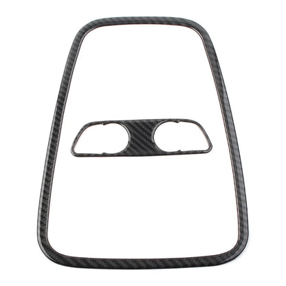 Interior Reading Light Lamp Cover Trim for Audi A4 B9 (2017–2020) Carbon Fiber