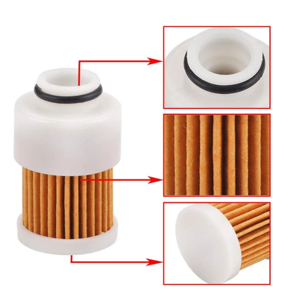 4X Fuel Filter for Mercury Marine 75 80 90 100 HP (8M0168897, 68V-24563)
