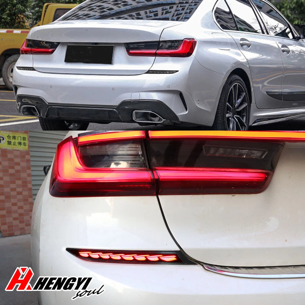 Rear Reflector Light with Dynamic Turn Signal for BMW G20 G28 3-Series (2019–2023)