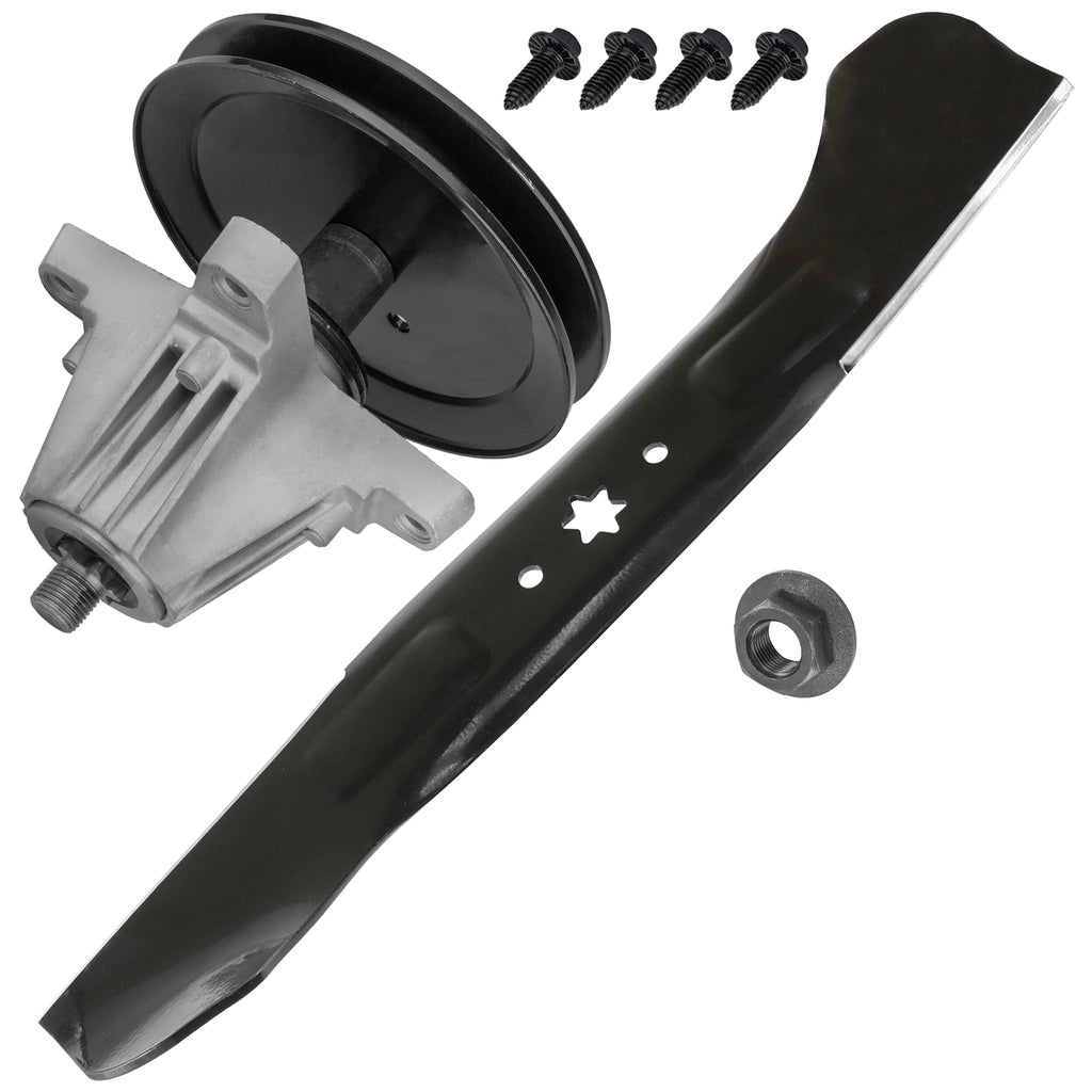 Deck Spindle and Blade Replacement for MTD (2000–2009)