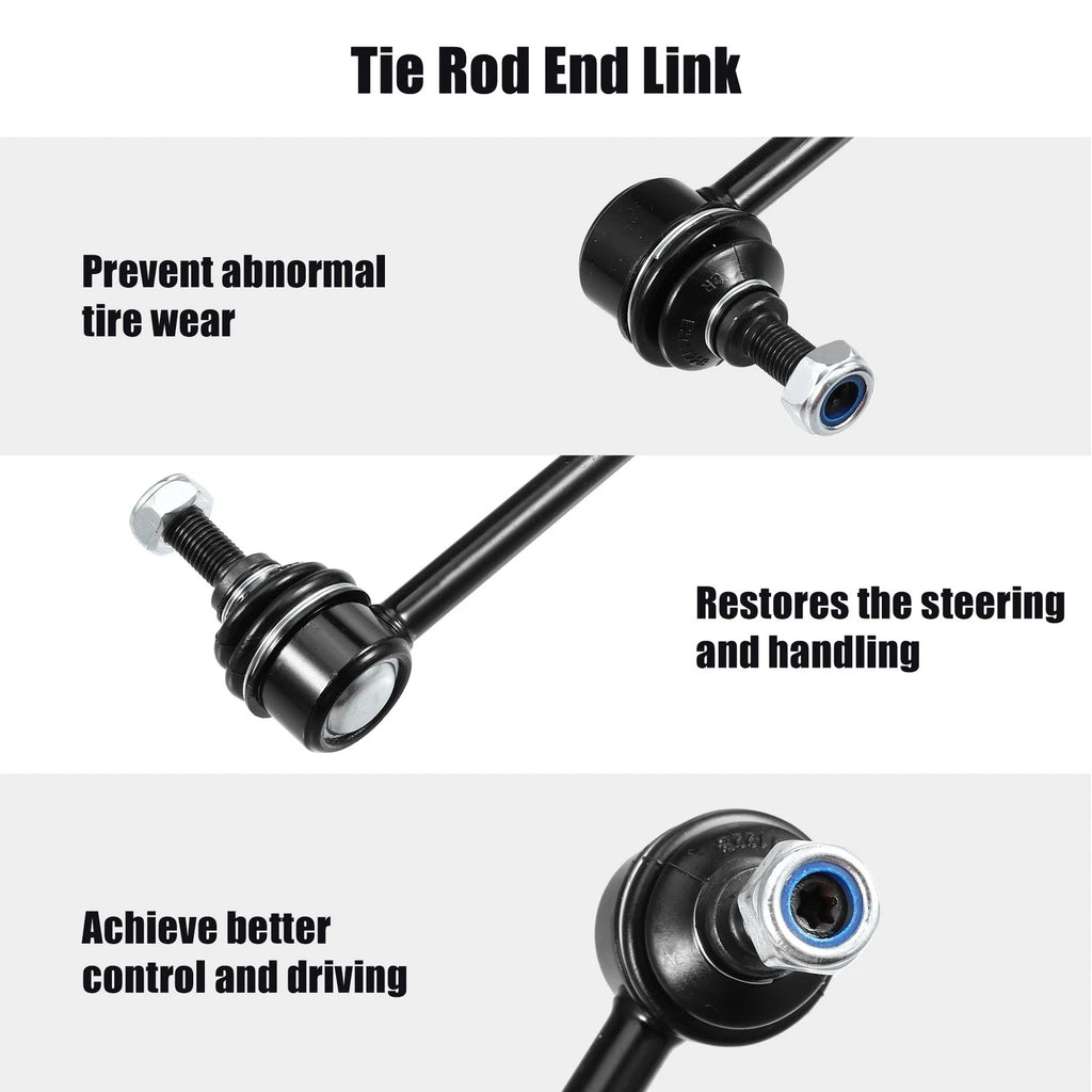 4 Pcs Front Rear Sway Bar Links Stabilizer for Hyundai Elantra (2013–2020)