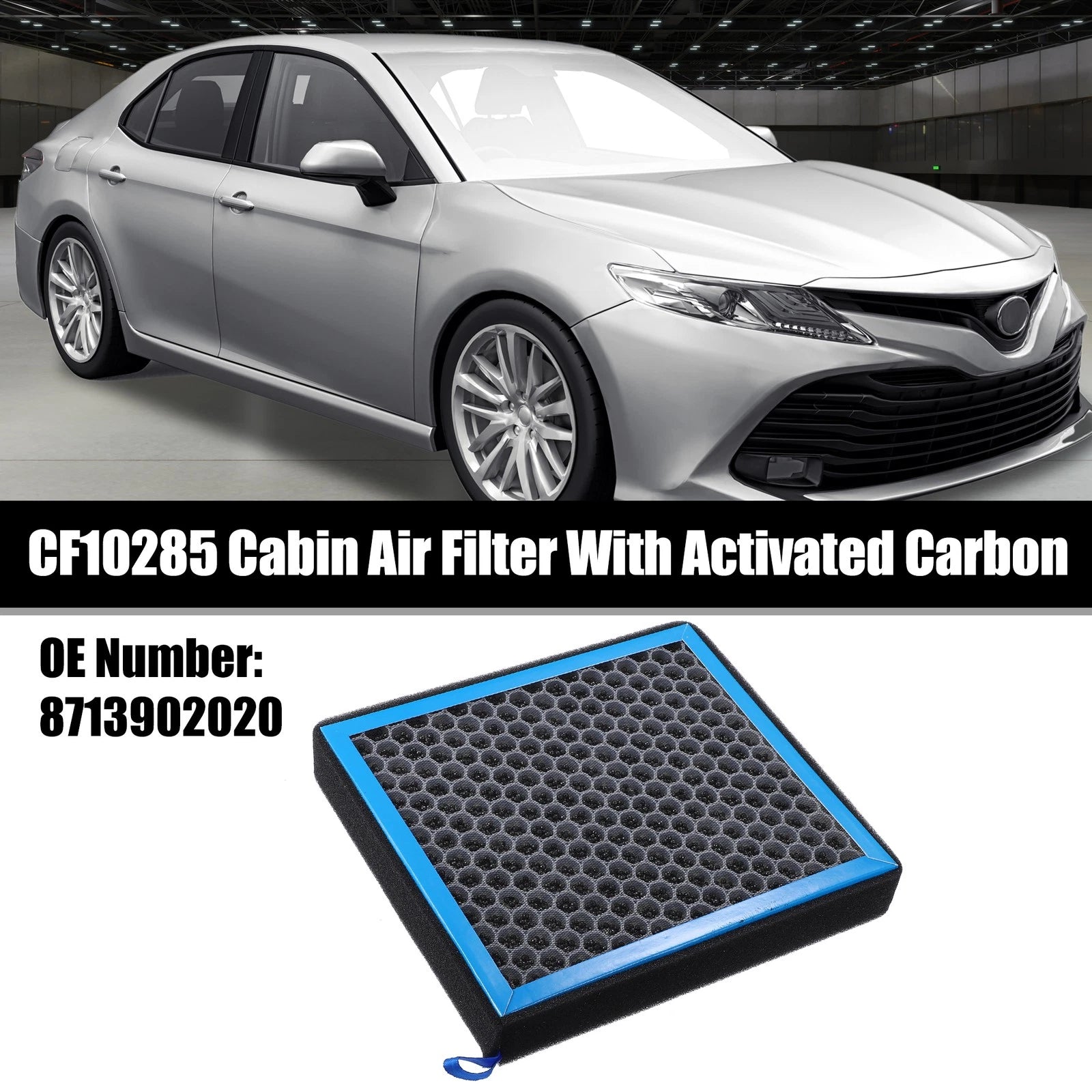 Car Cabin Air Filter Replacement for Toyota 4Runner Highlander RAV4 (1 Pcs)