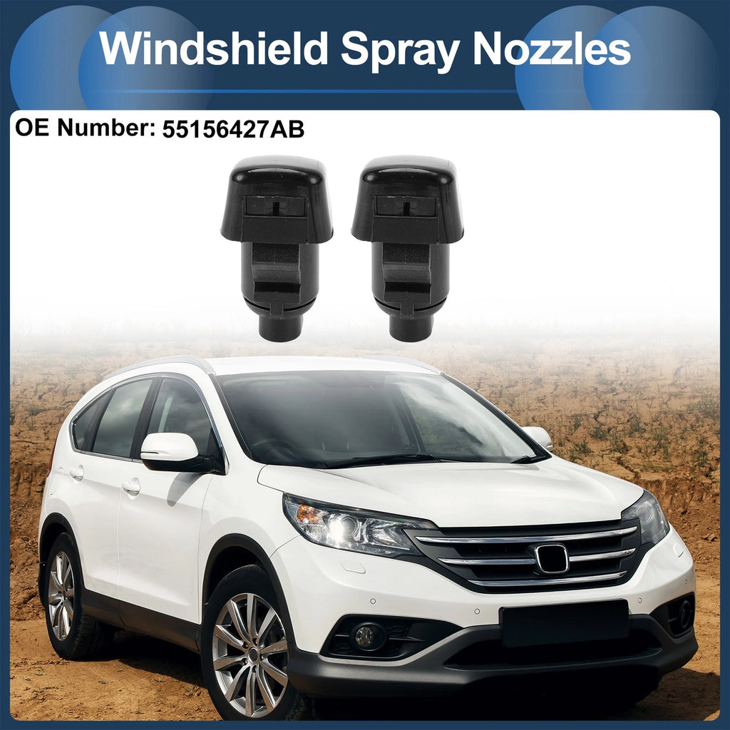 Windshield Washer Nozzle Replacement With Gasket for Toyota Hilux (2005–2015)