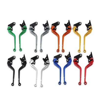 CNC Adjustable Brake and Clutch Levers for Yamaha XTZ700 (2019–2025)