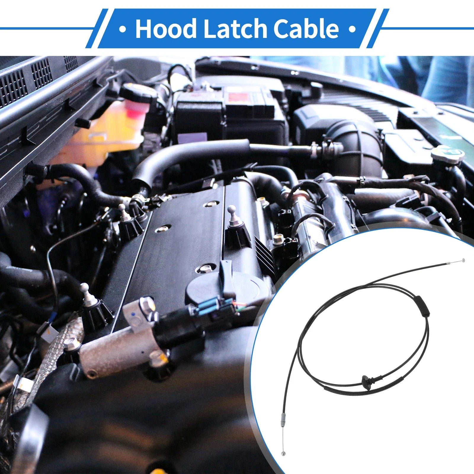 Hood Release Cable OEM Replacement for Toyota Camry Hybrid (2017–2025)