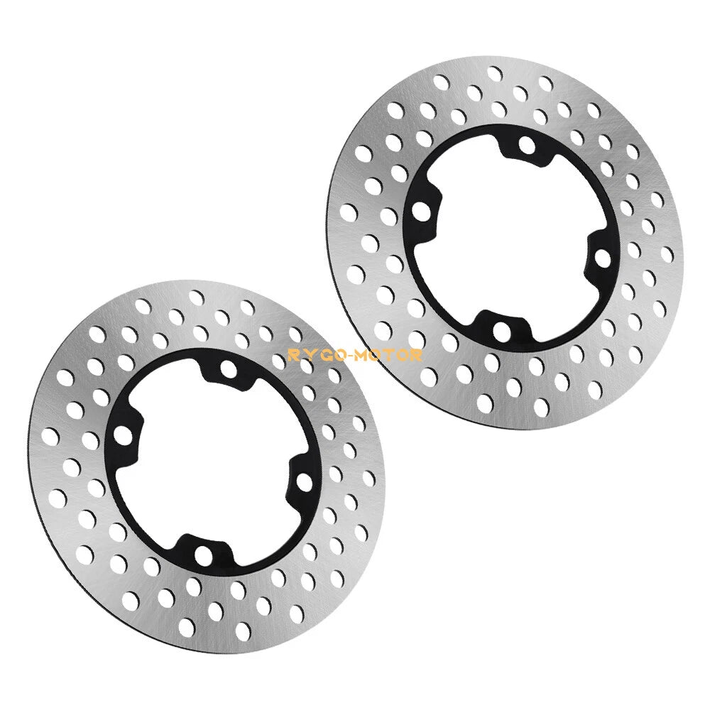 2X Front Brake Disc Rotors for Yamaha Grizzly 350/400/450 (2007–2014)