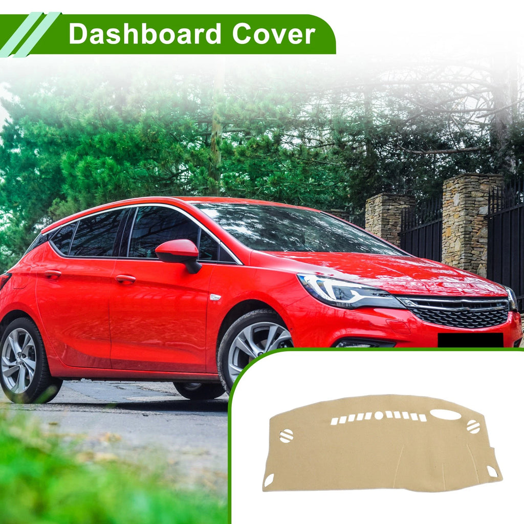 Dash Cover for Opel Astra K (2016–2019) Polyester Beige 1Pc