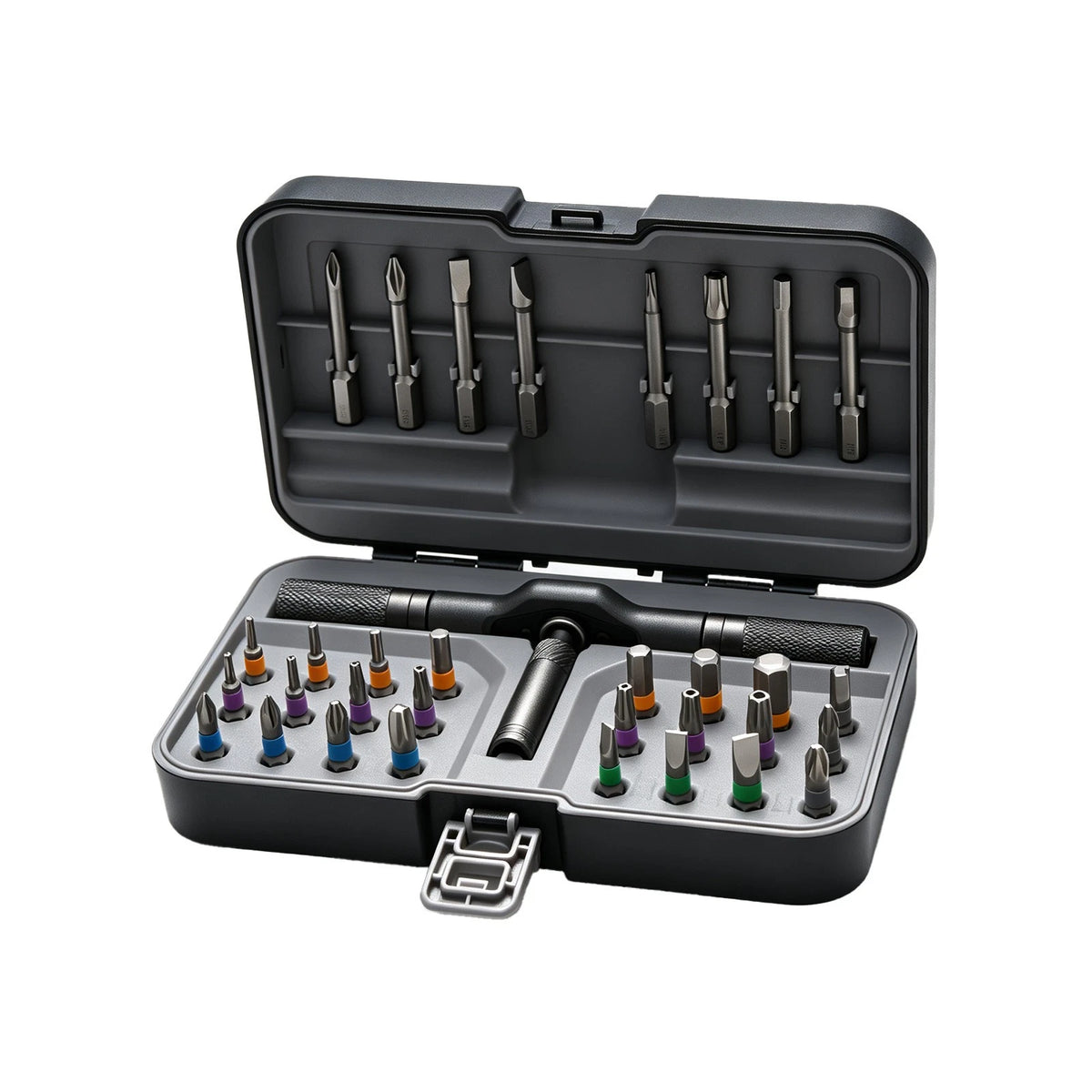33-Piece Precision Ratchet Screwdriver Set for Bicycle Repair (Universal)
