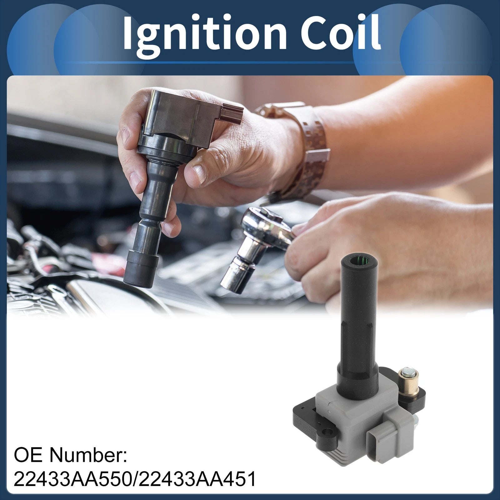 Ignition Coil Pack No. 22433AA550 for Subaru Forester (2003–2008)