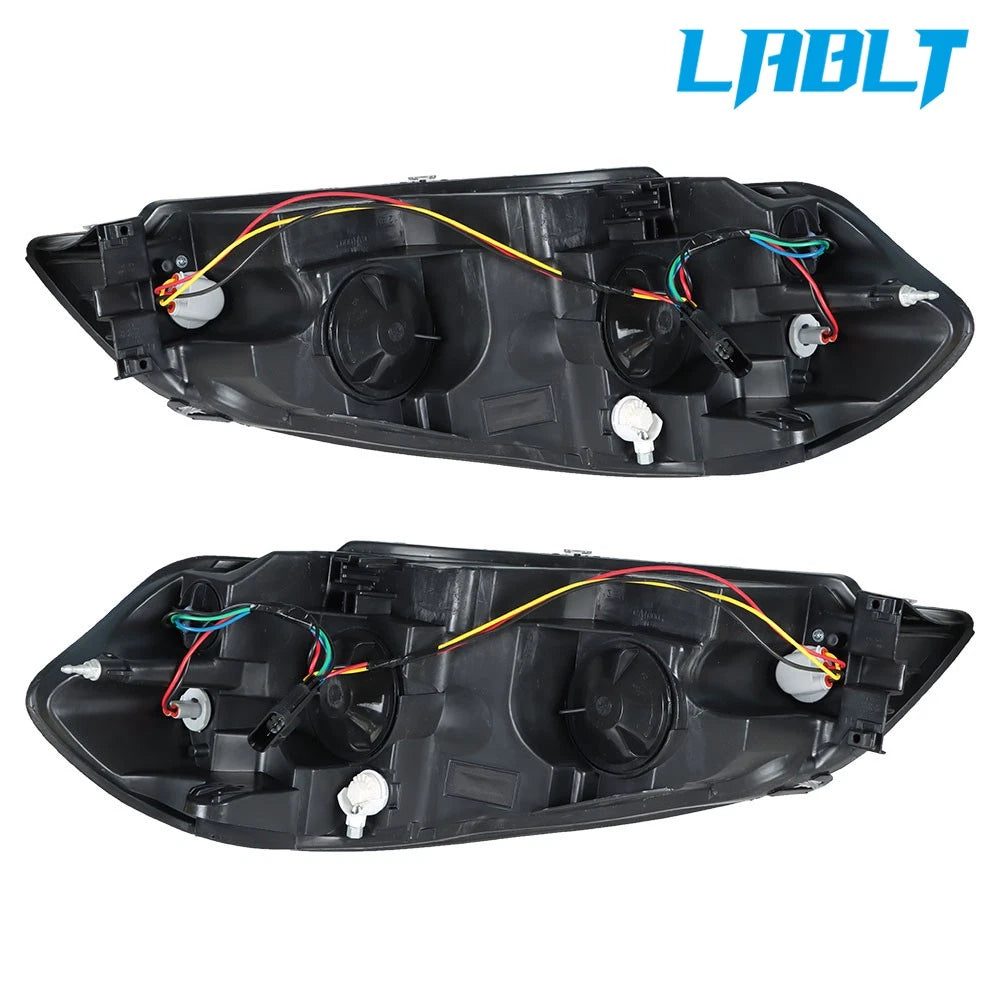 Set of 2 Halogen Headlights for Chevrolet Impala (2006–2016)