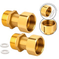 2X Brass Adapters for Water Systems (Residential/Commercial)
