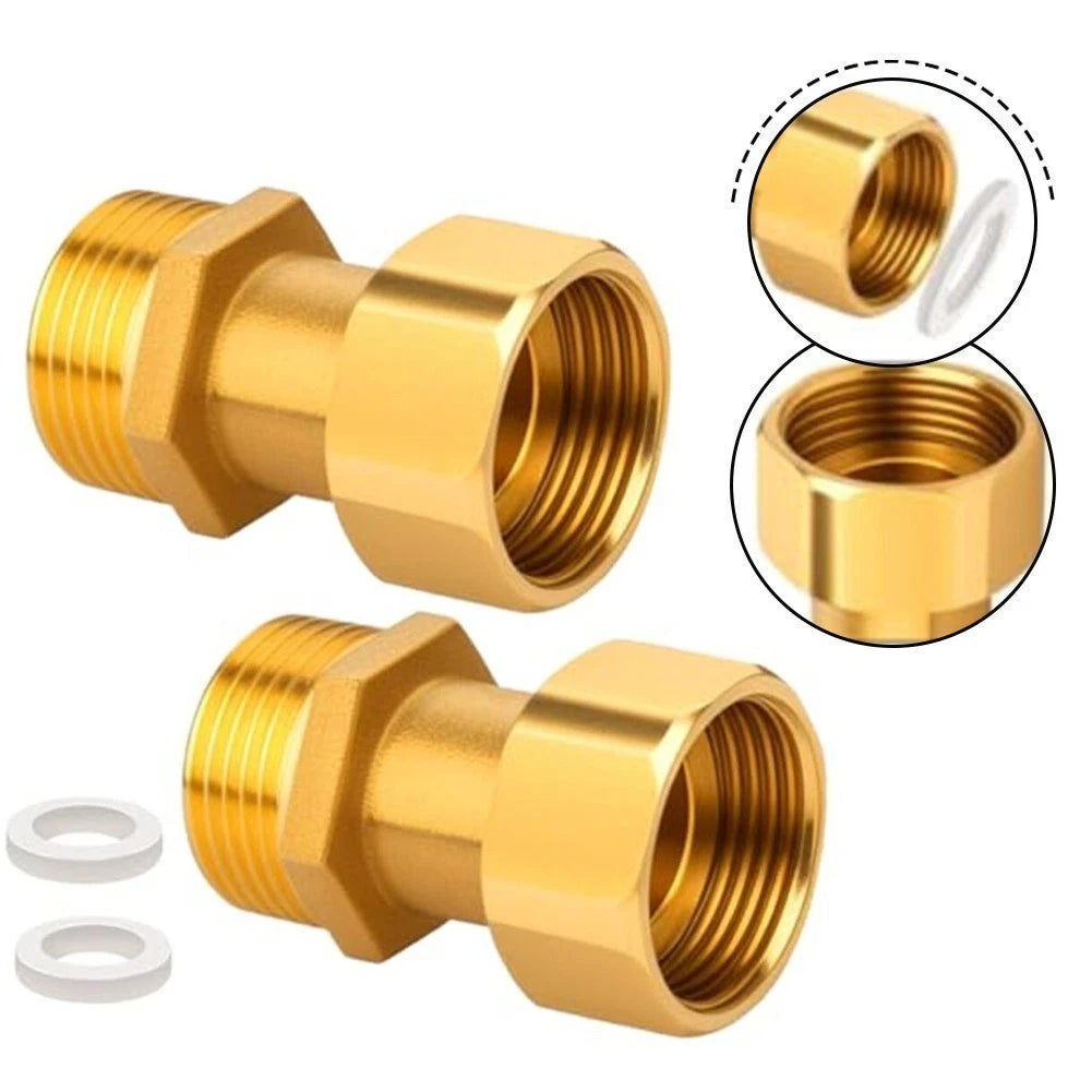 2X Brass Adapters for Water Systems (Residential/Commercial)