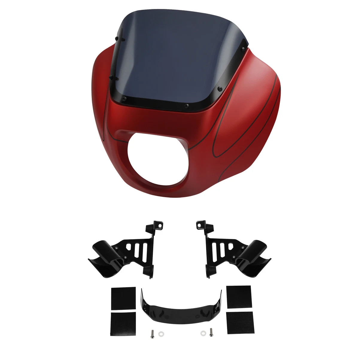 Front Fairing Windshield & Bracket for Harley Softail (2018–2023)
