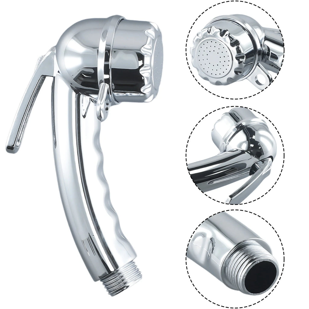 12" Shower Head with Stop Button for Boat Motorhome