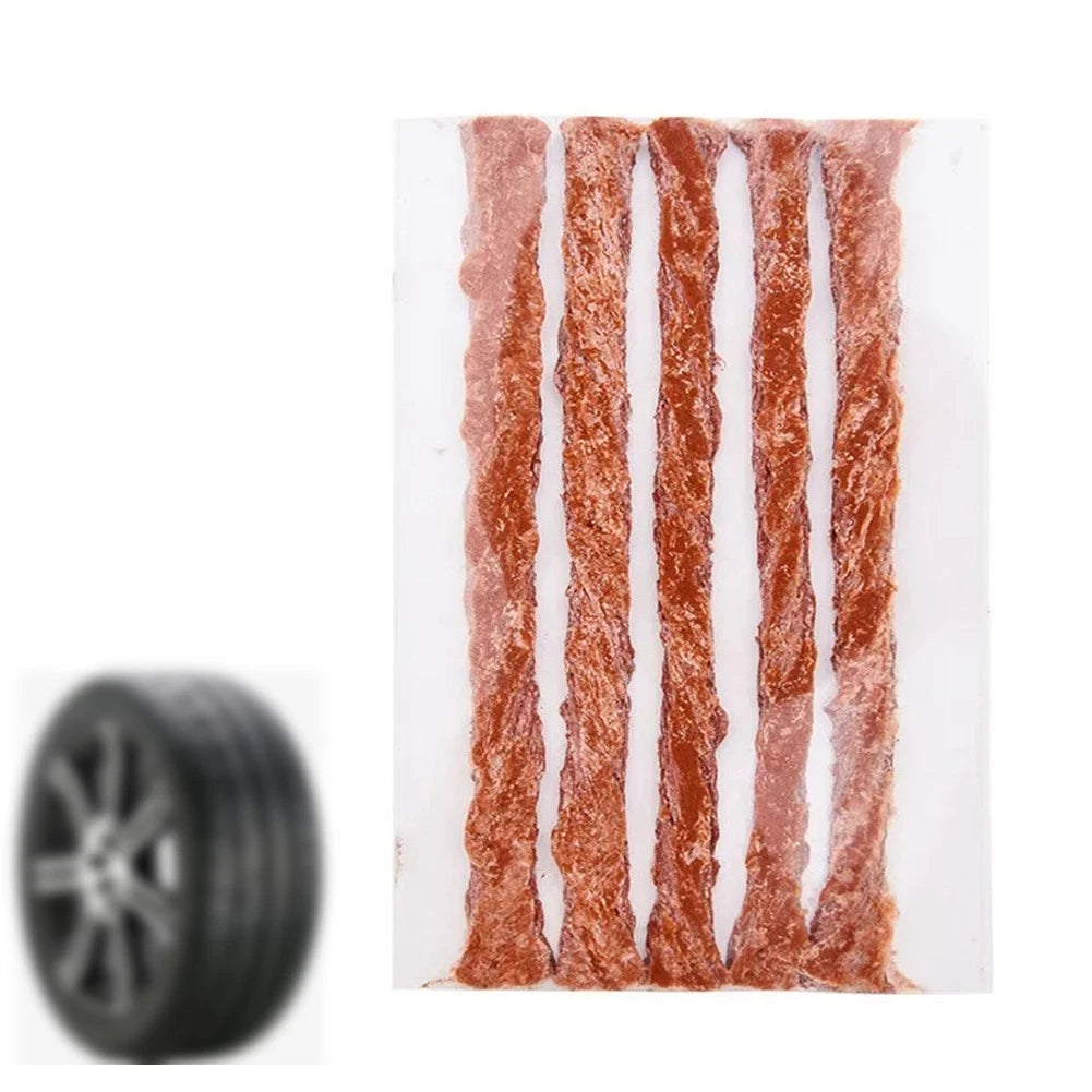 Tire Repair Kit Tubeless Rubber Strips for Quick Fixes