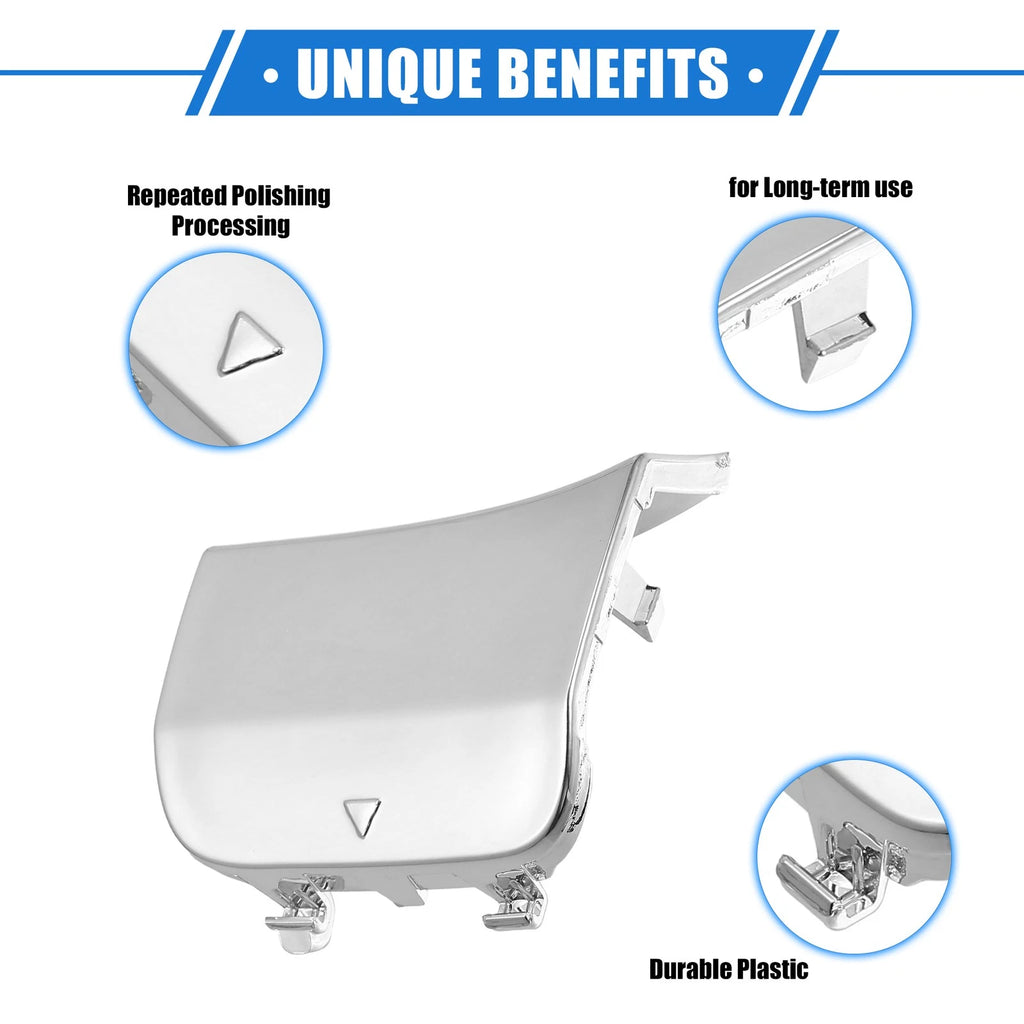 Tow Hook Eye Cover Cap Front Replacement for Mercedes-Benz GLS 450 (2020–2023)