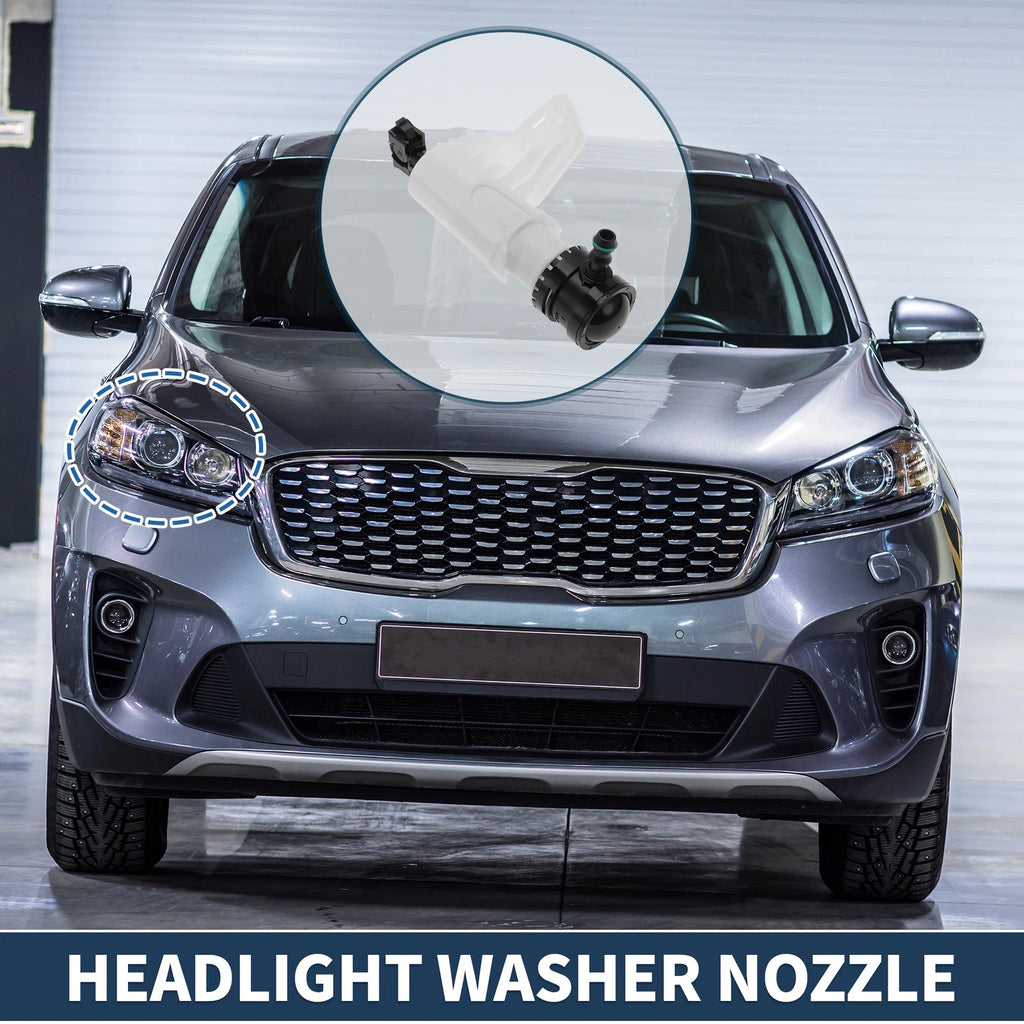Front Passenger Side Headlight Washer Nozzle Replacement for Hyundai Sonata (2011–2014)