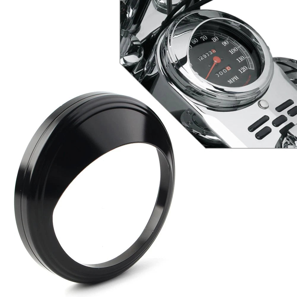 5" Speedometer Gauge Bezel Covers Trim Ring for Harley Road Glide