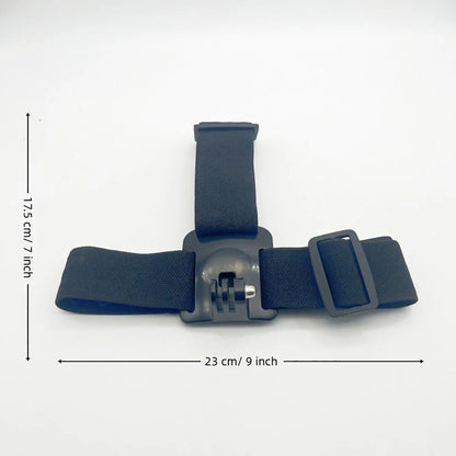 Adjustable Head Mount Band Strap for GoPro Hero 6-12 & DJI OSMO