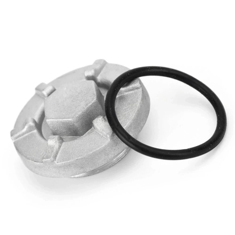 Oil Drain Cover for Aftermarket Accessory (Plastic, Secure Threading)