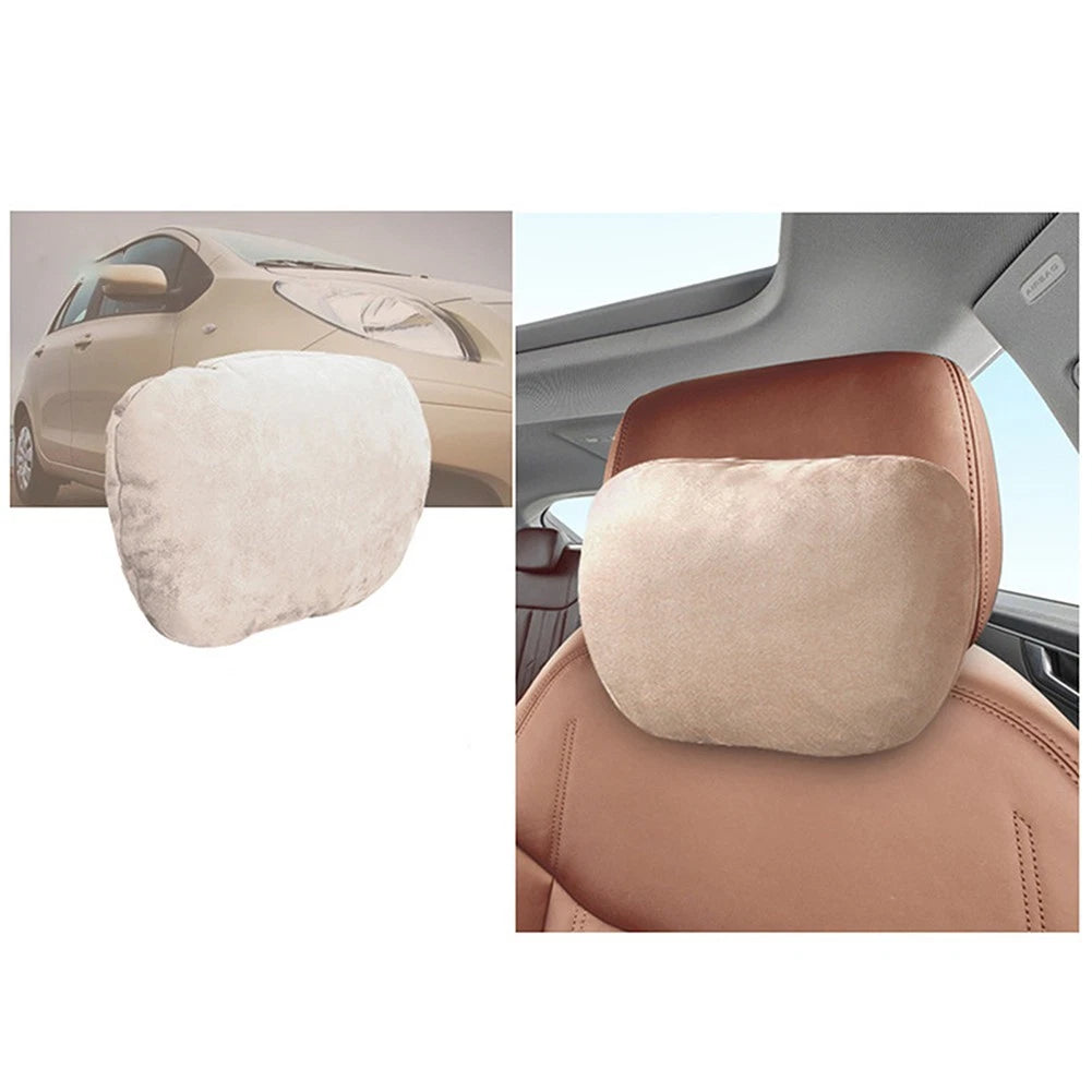 Car Headrest Pillow for Universal Fit (29x19cm)