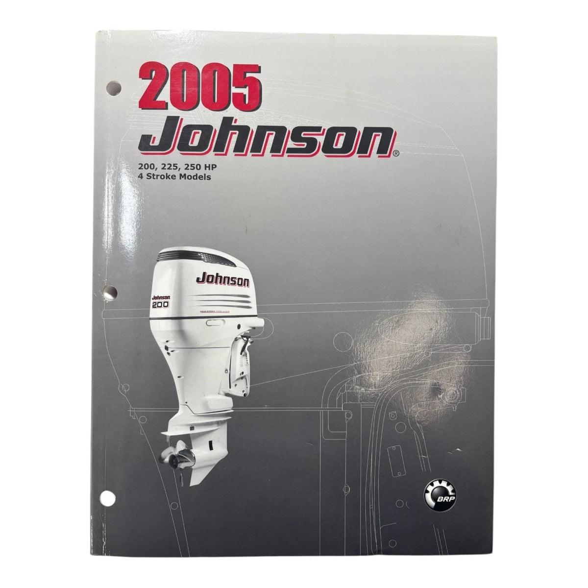 Service Manual for Evinrude Johnson SO 4 Stroke 200/225/250 HP (2005)