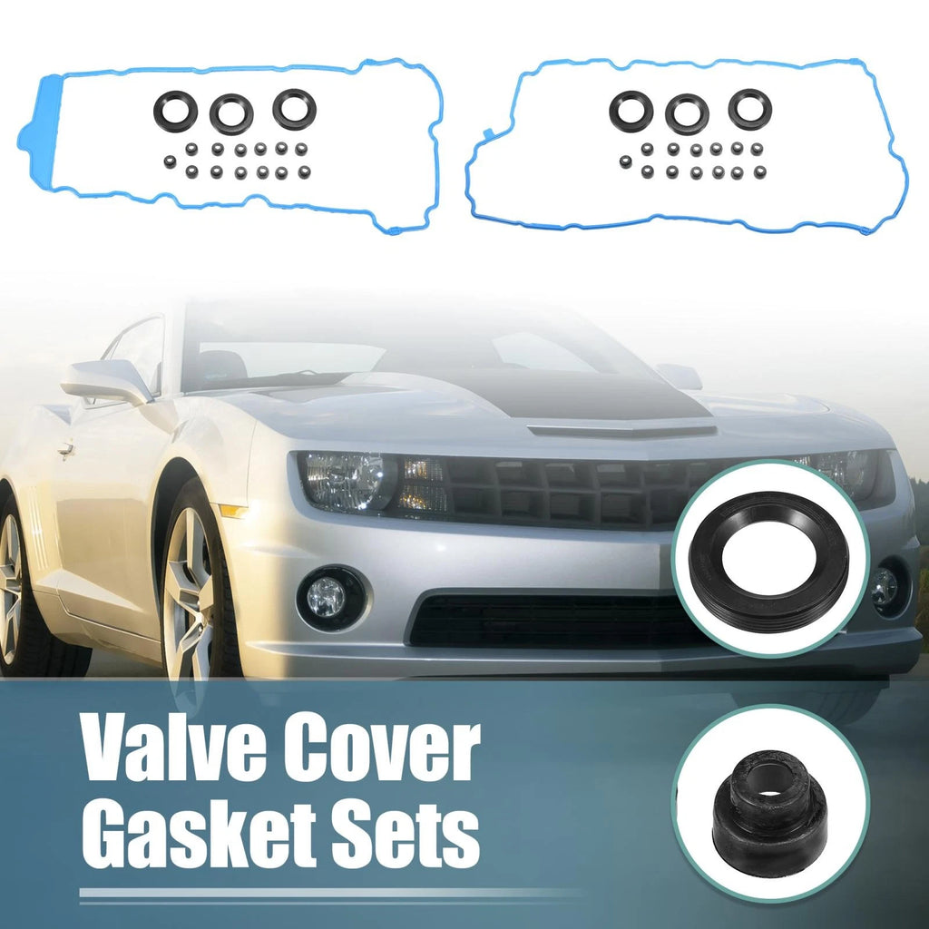 Engine Valve Cover Gasket Kit Replacement for Chevrolet Cadillac CTS (2003–2015)
