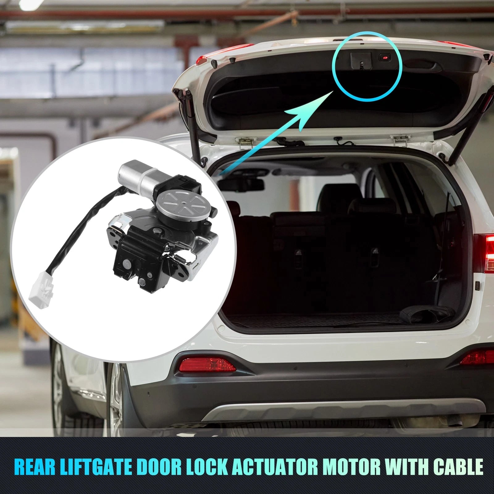Rear Liftgate Door Lock Actuator Motor Replacement for Toyota Sienna (2011–2020)