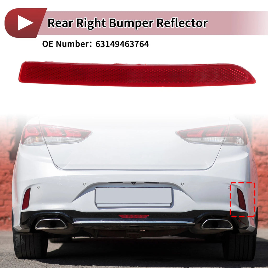 Rear Right Bumper Reflector Replacement for BMW 530i (2021–2023)