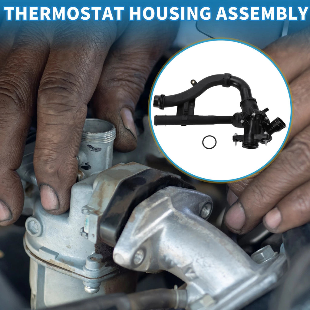 Engine Coolant Thermostat Housing Assembly for Mercedes-Benz E300 (2017–2019)