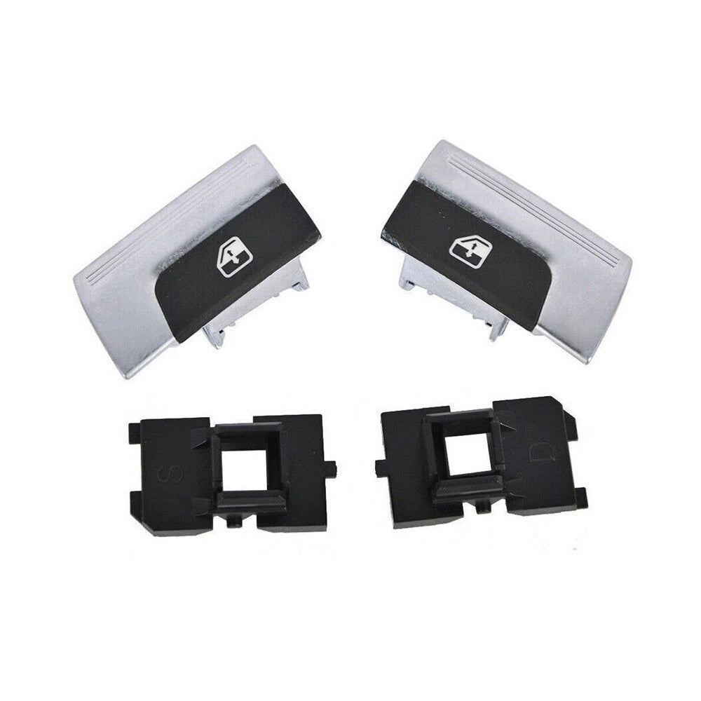 Right & Left Power Window Switch Button Set w/ Supporter For Ferrari 458 488 FF